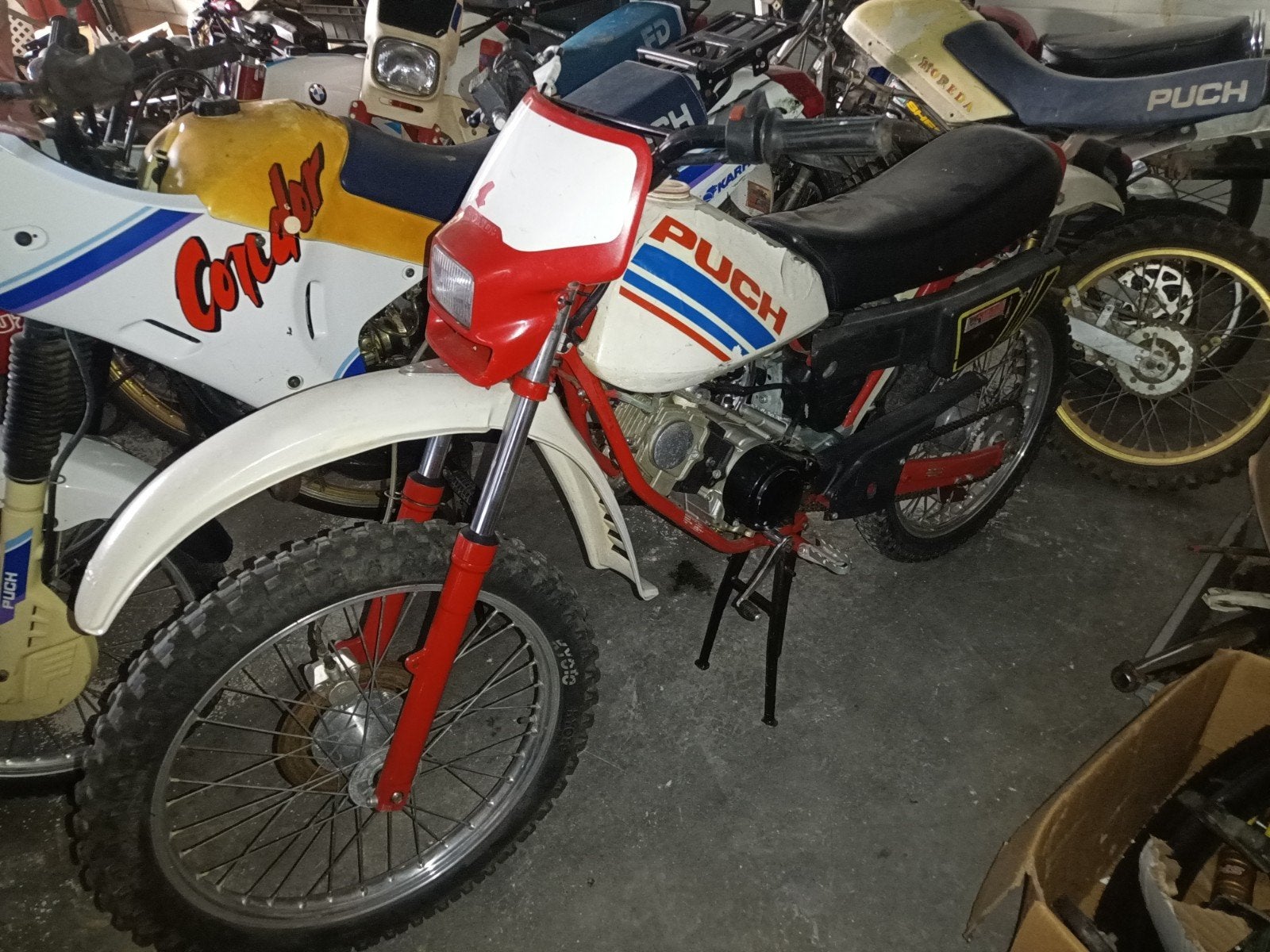 Puch condor 2x en 2x frame, Ophalen of Verzenden, Gebruikt, Overige modellen