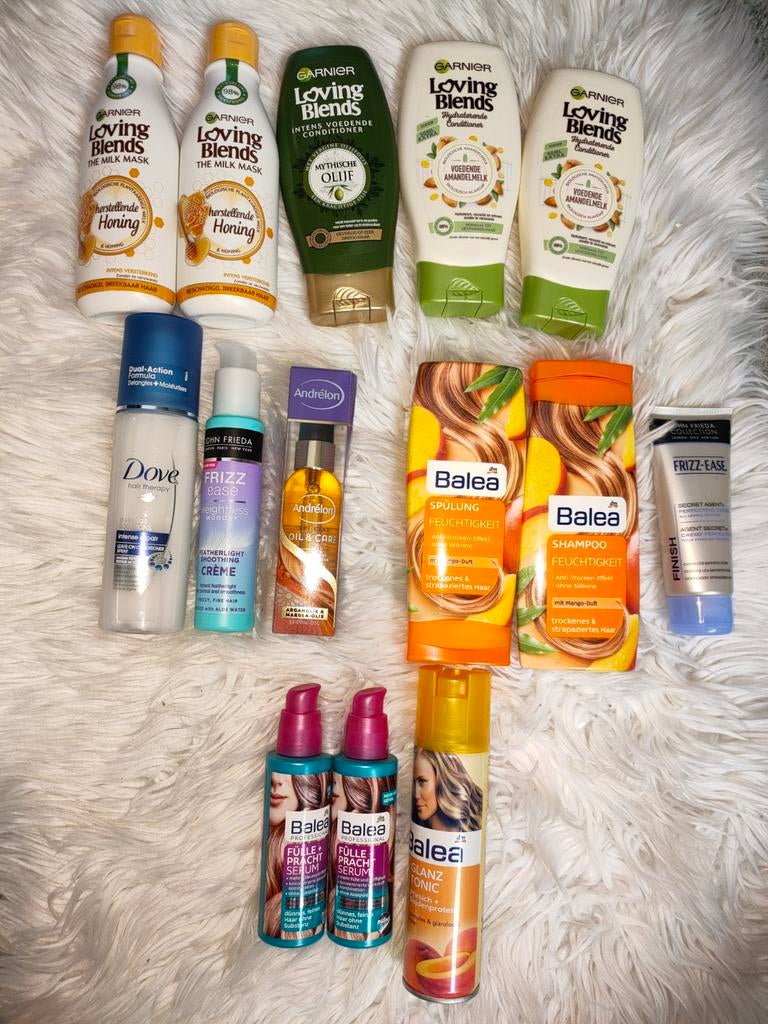 Haarverzorging Garnier Andrélon John Frieda Balea Dove nieuw, Ophalen of Verzenden, Nieuw