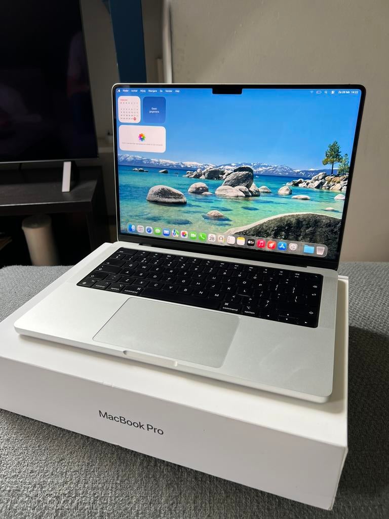 Macbook Pro | 2021 | 14” | M1 Pro | 500GB, Computers en Software, Apple Macbooks, MacBook Pro, 2 tot 3 Ghz, Qwerty, Overige groottes