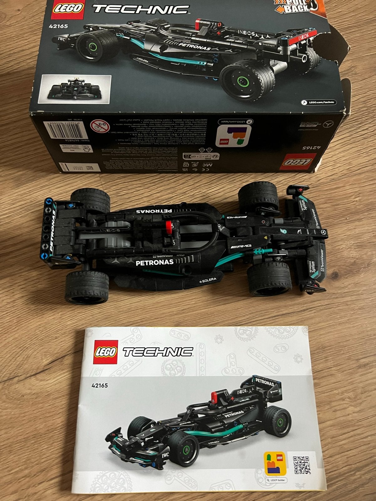 LEGO Technic Formule 1 Auto 42165, Ophalen of Verzenden, Zo goed als nieuw