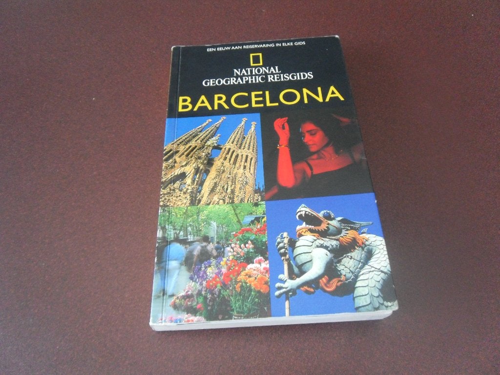 barcelona, national geographic reisgids, Europa, Ophalen of Verzenden, Reisgids of -boek, Gelezen