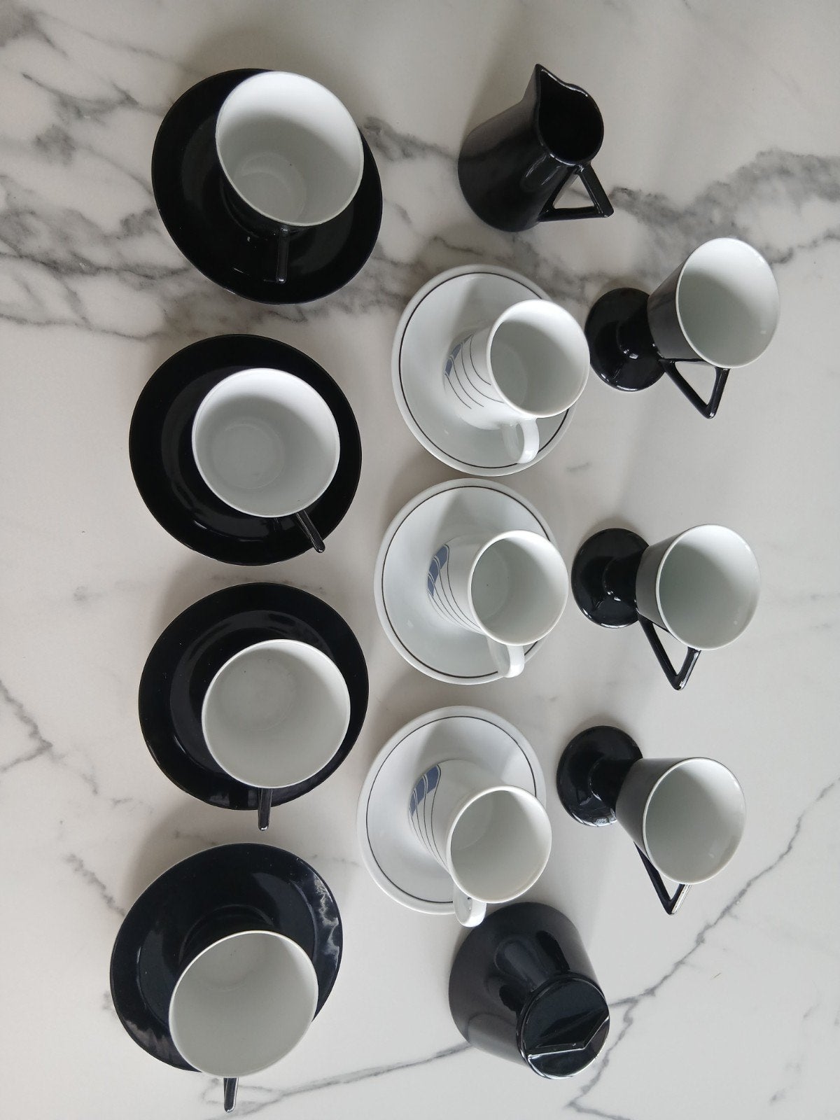 Winterling Roslau Bavaria porseleinen koffie/thee servies, Ophalen, Zo goed als nieuw, Overige stijlen, Kop(pen) en/of Schotel(s)