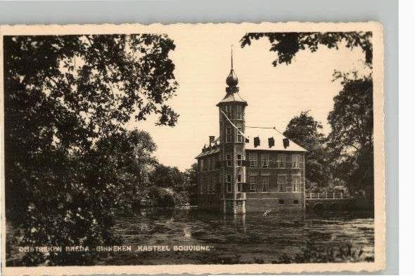 Ginneken Kasteel Bouvigne Arthur Klitzsch no 2931 st1932, Verzamelen, Ophalen of Verzenden, 1920 tot 1940, Gelopen, Noord-Brabant