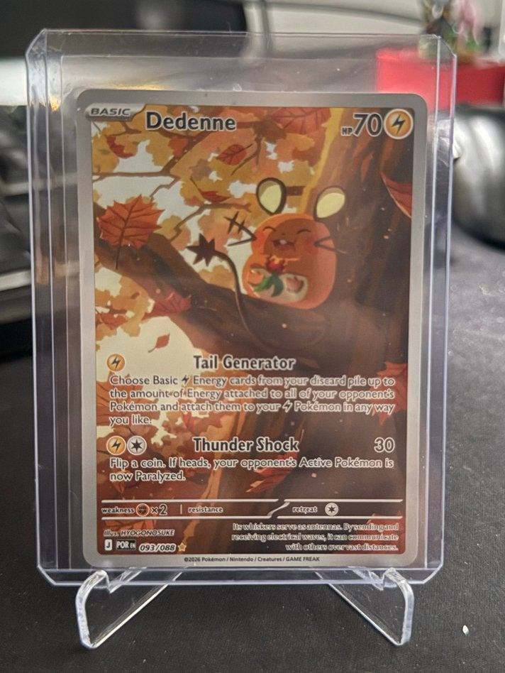 Dedenne IR - Perfect Order - Pokemon kaart, Hobby en Vrije tijd, Verzamelkaartspellen | Pokémon, Ophalen of Verzenden, Zo goed als nieuw