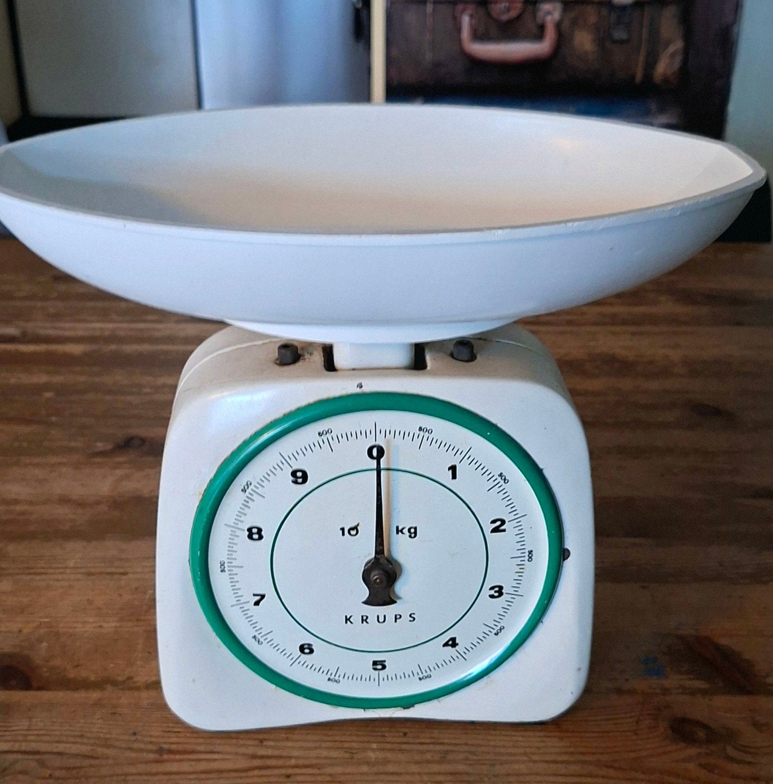 Vintage Krups keukenweegschaal - 10 kg, Ophalen of Verzenden