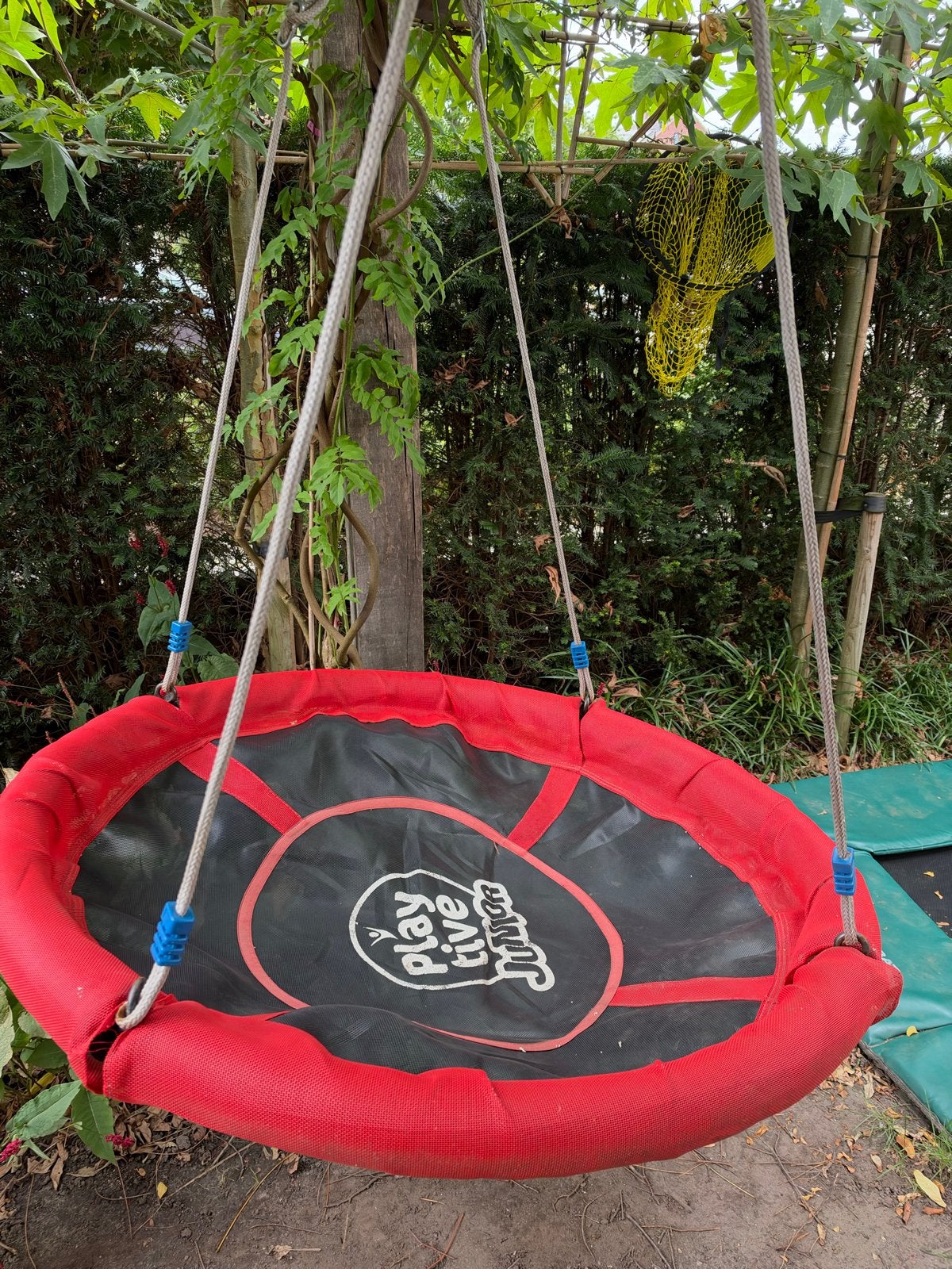 Playtive Junior Schommel - Rood/Zwart, Ophalen, Gebruikt, Schommel