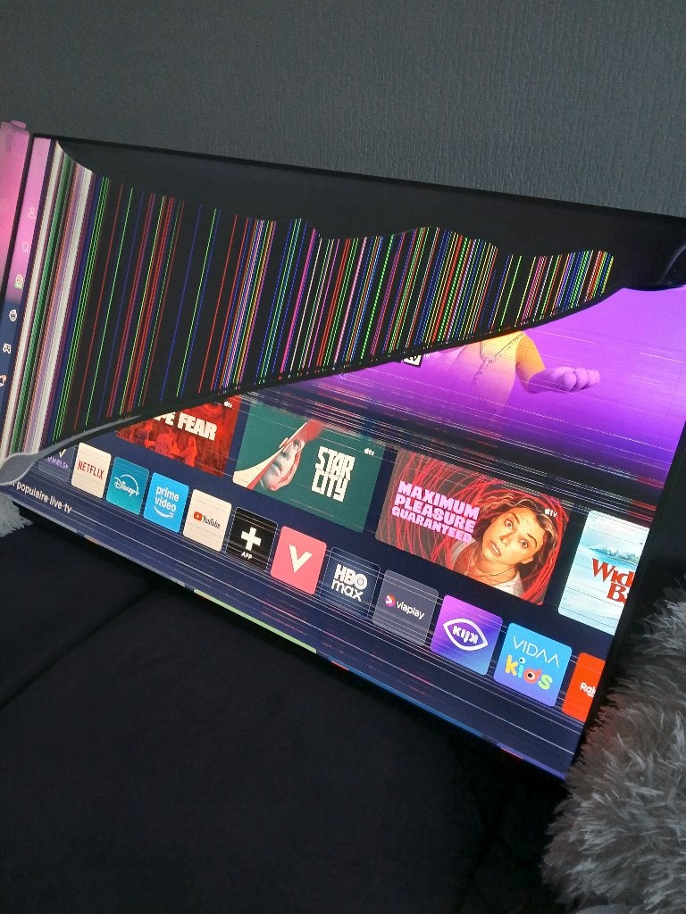 Hisense 55 inch UHD 55E6NT, Audio, Tv en Foto, Televisies, LED, 50 Hz, Zo goed als nieuw, 100 cm of meer