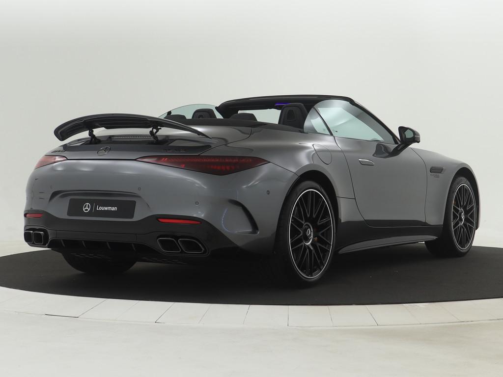 Mercedes-Benz SL-Klasse 63 AMG 4MATIC+ | AMG track pace | AM, Auto's, Automaat, Achterwielaandrijving, Leder, 2 stoelen