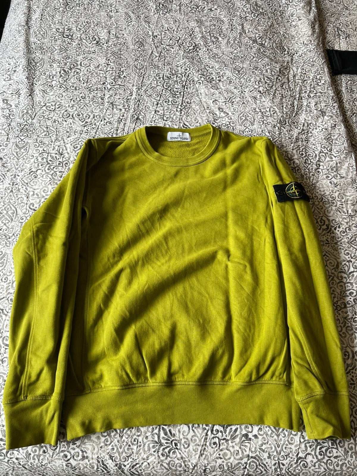 Stone Island Heavy Organic Cotton Sweatshirt, Ophalen of Verzenden, Nieuw, Maat 56/58 (XL), Groen