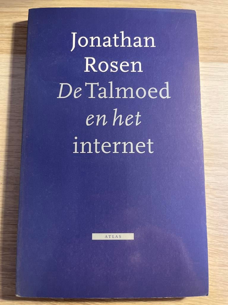 De Talmoed en het internet - Jonathan Rosen, Ophalen of Verzenden, Zo goed als nieuw, Jodendom