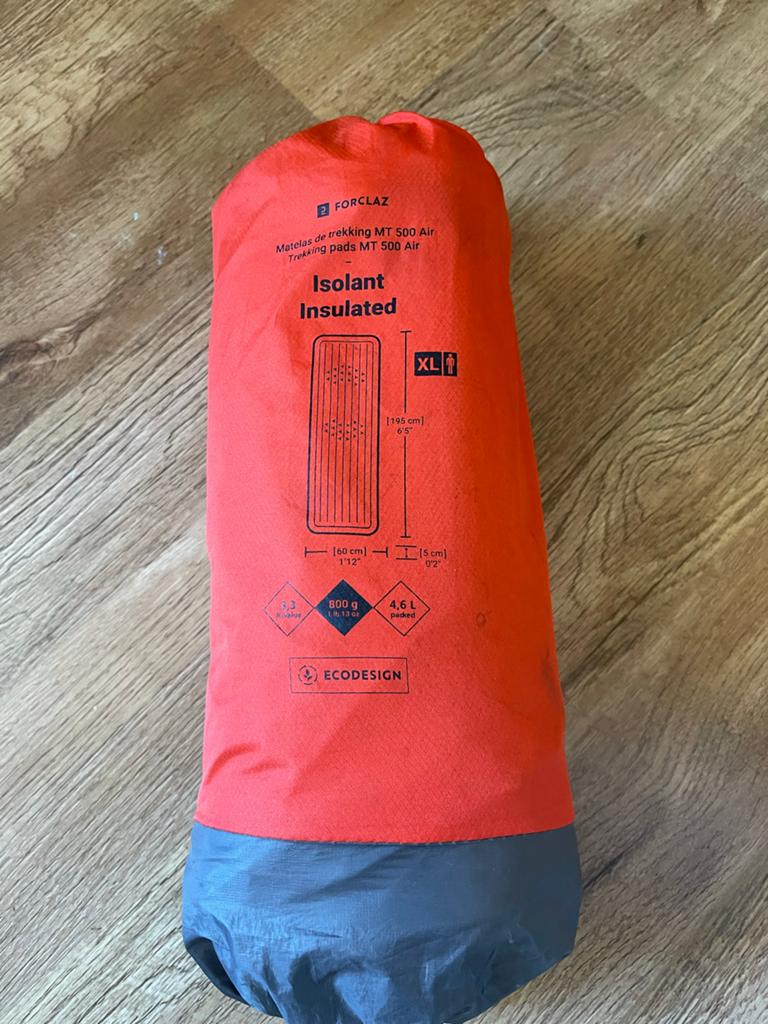 Forclaz MT500 Air Trekking Mat XL, Ophalen of Verzenden, Zo goed als nieuw, 1-persoons