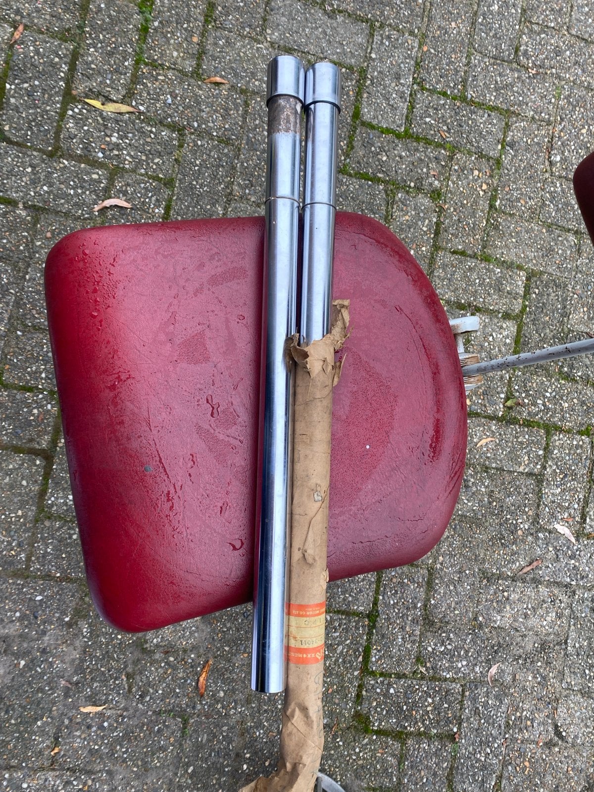 Suzuki GT (orgineel)voorvorkpoten - Nieuw in verpakking, Ophalen of Verzenden