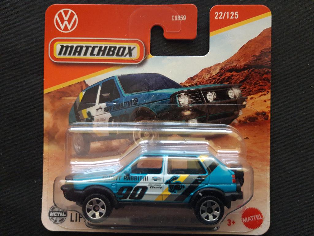 Matchbox Volkswagen Golf Country '90 – Nieuw in blister, Ophalen of Verzenden, Nieuw, Auto