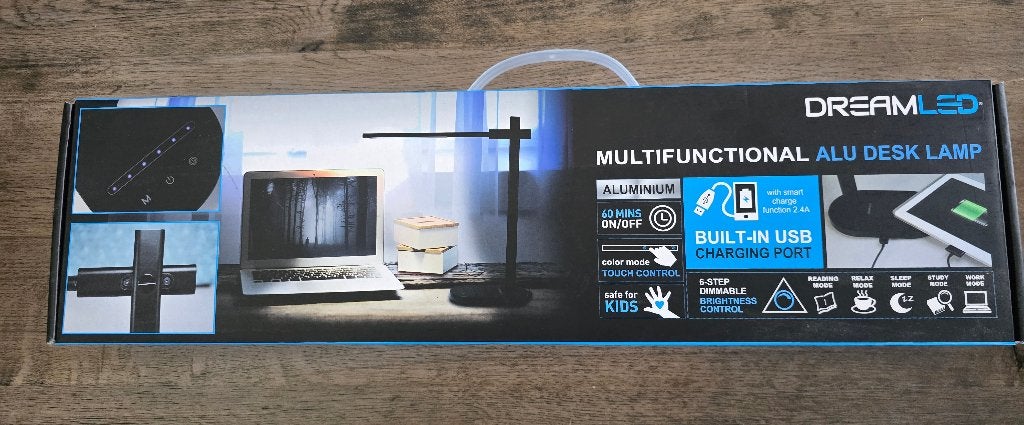 De DreamLED Multifunctionele Aluminium Bureaulamp, Ophalen of Verzenden, Nieuw