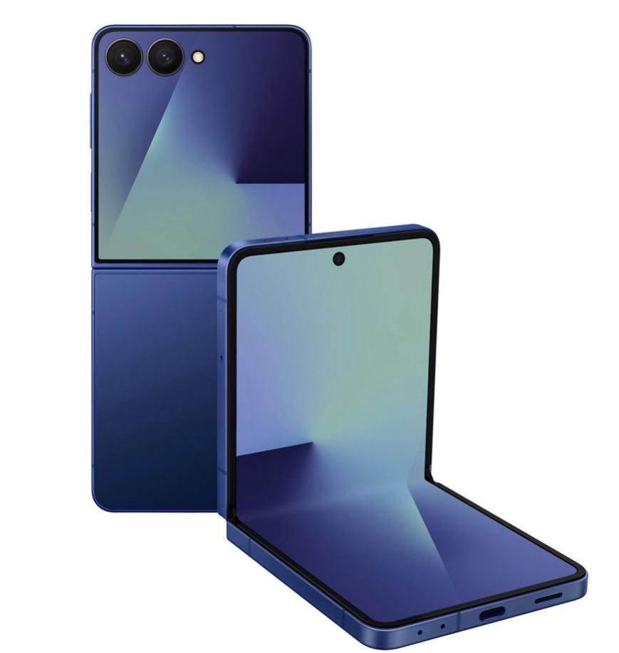 SAMSUNG Galaxy Z Flip7 5G 256GB Blue Shadow 256 GB blauw 5G, Telecommunicatie, Mobiele telefoons | Samsung, Samsung, Blauw, Nieuw