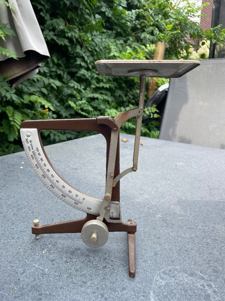Vintage: brievenweger 25cm hoog, Ophalen of Verzenden