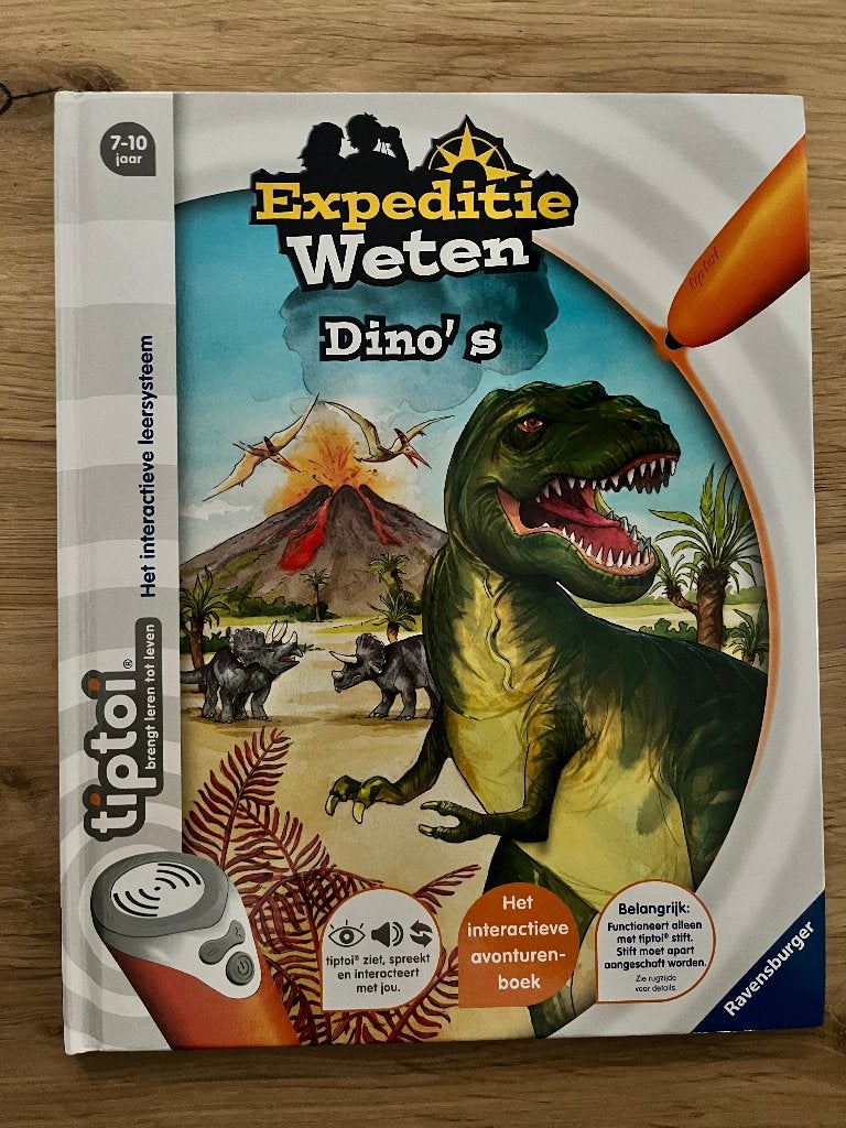 TIPTOI Expeditie Weten Dino's, Ophalen of Verzenden, Zo goed als nieuw, Ontdekken