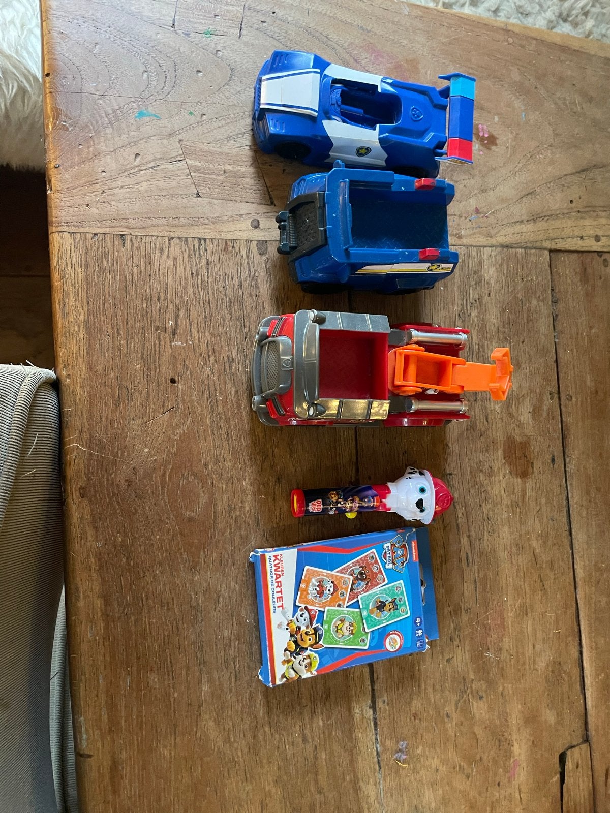 Paw Patrol speelgoed en Fisher-Price voertuigen, Ophalen of Verzenden, Gebruikt, Jongen of Meisje