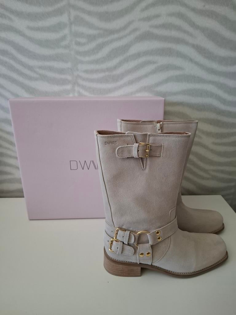 Nieuwe Bikerboots van DWRS mt 40, Ophalen of Verzenden, Nieuw, Beige