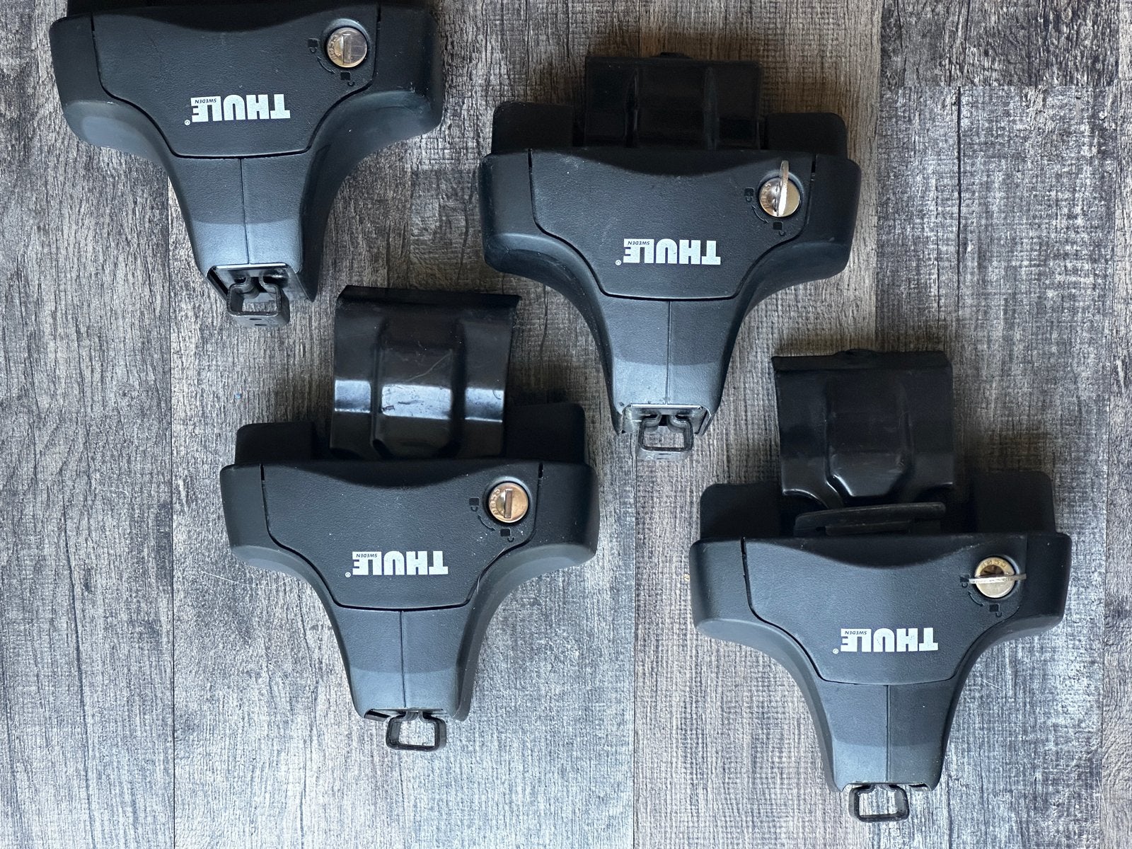 Thule Rapid System 754 + Kit 1707 voor Seat Leon, Auto diversen, Dakdragers, Ophalen, Gebruikt