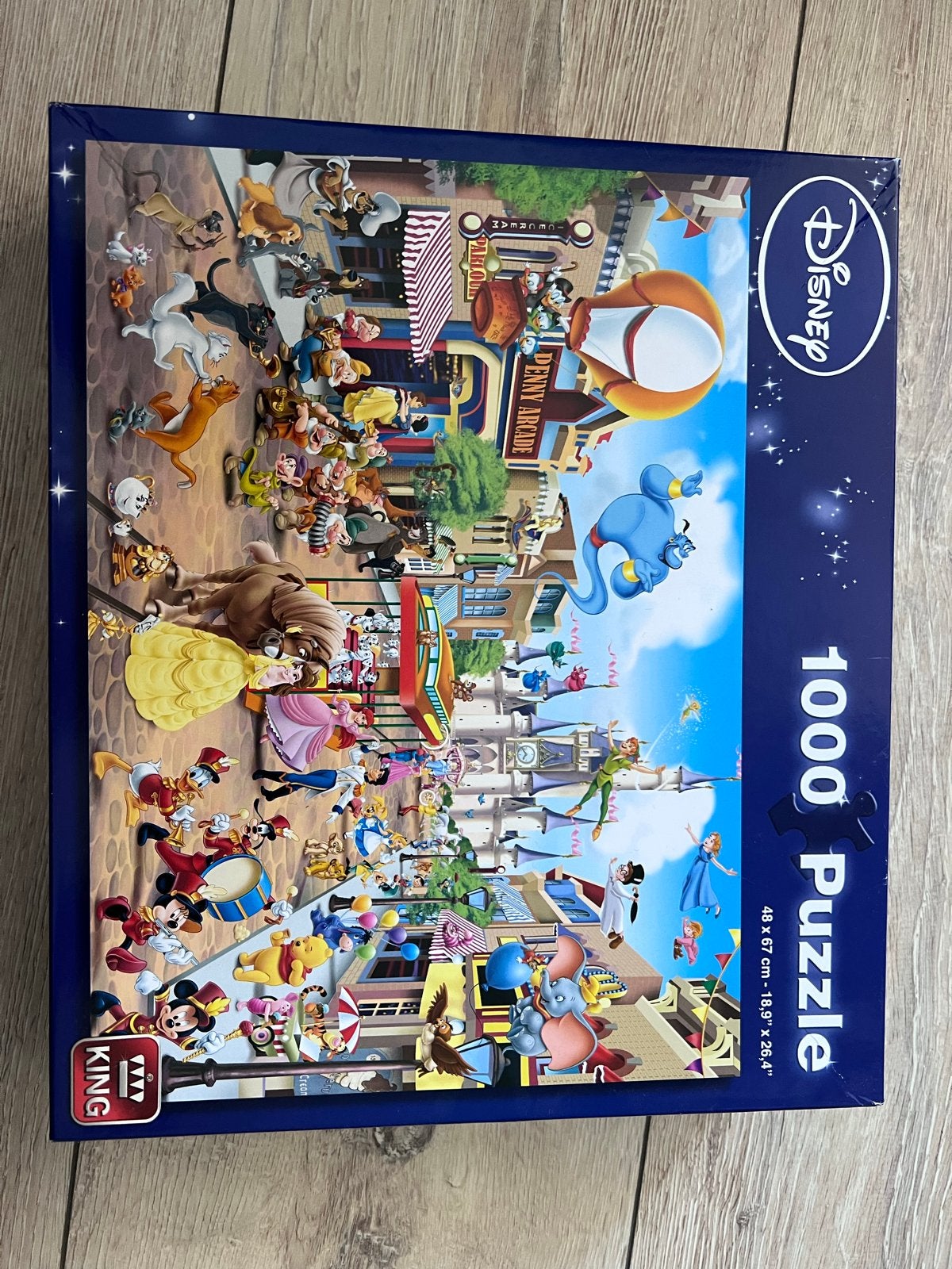 Disney 1000 stukjes legpuzzel, Ophalen, 500 t/m 1500 stukjes, Zo goed als nieuw, Legpuzzel