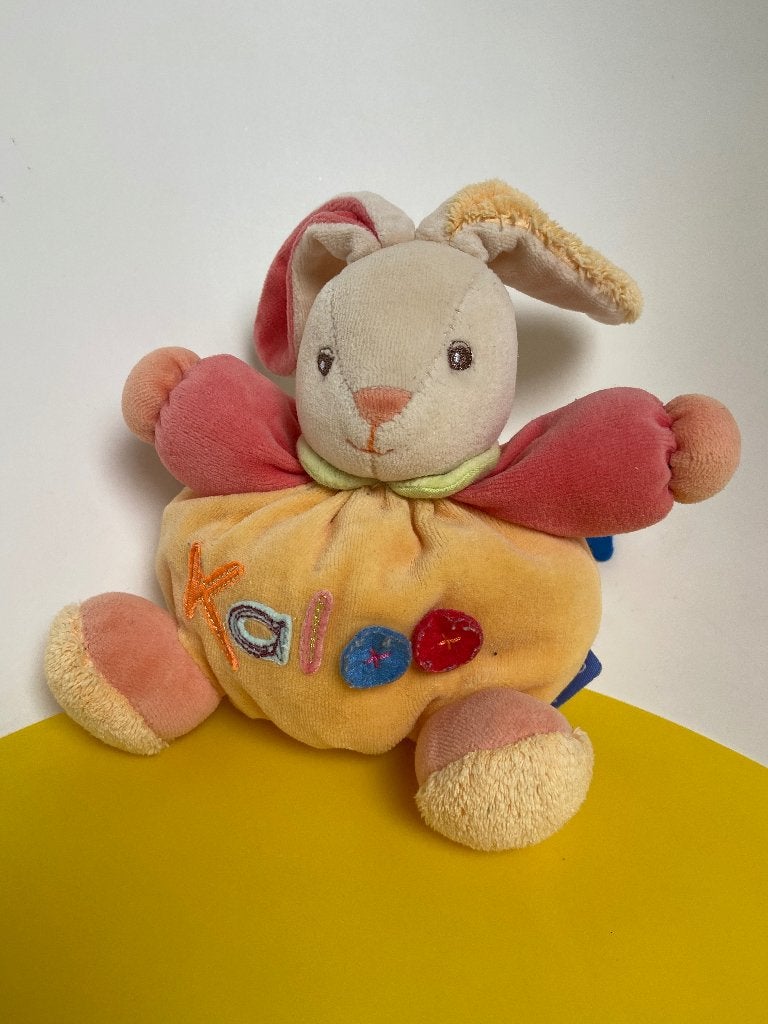 K2687 kaloo konijn oranje, Ophalen of Verzenden, Zo goed als nieuw, Konijn