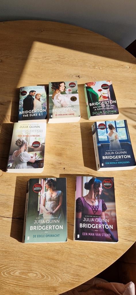 Bridgerton boekenserie, Boeken, Ophalen of Verzenden, Zo goed als nieuw, Julia Quinn