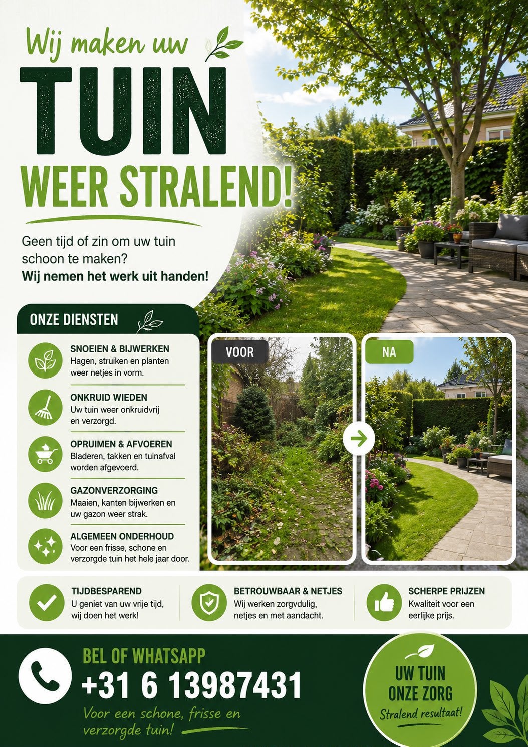 Tuin onderhoud, Diensten en Vakmensen, Tuinmannen en Stratenmakers
