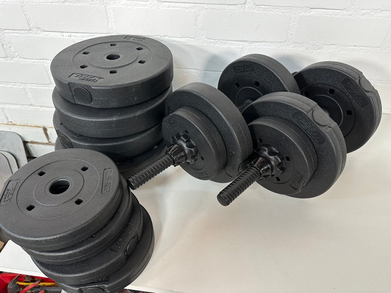 Gewichten set, Ophalen of Verzenden, Nieuw, Dumbbell