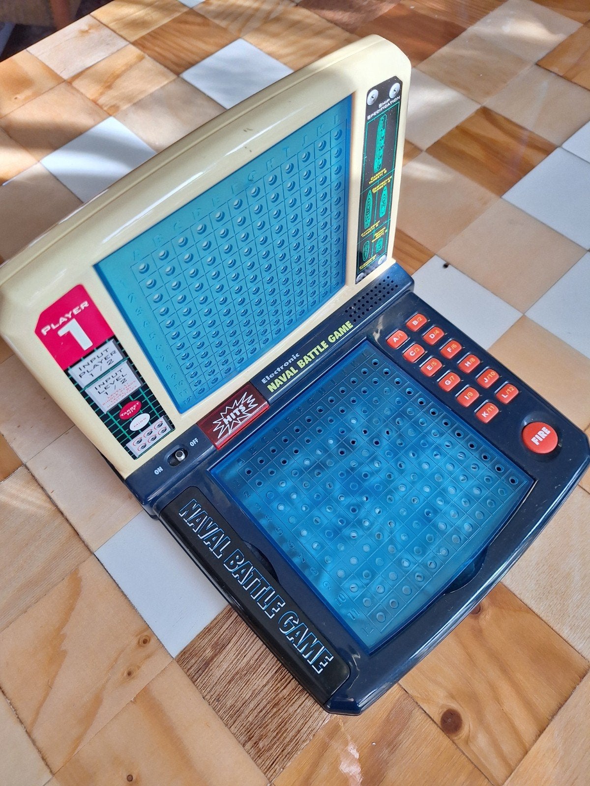 Elektronisch Zeeslag Spel - Naval Battle Game, Ophalen, Gebruikt, Een of twee spelers, Onbekend