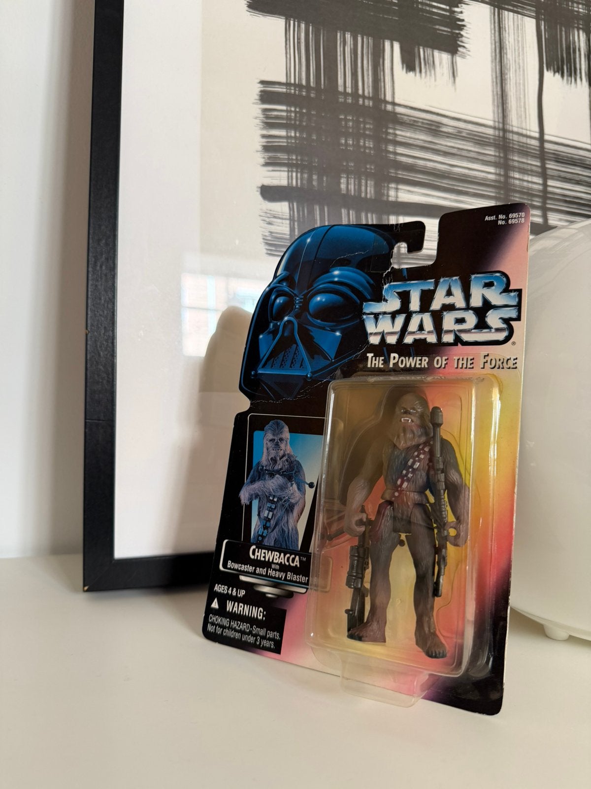 Vintage Star Wars Chewbacca-figuur, Ophalen of Verzenden, Zo goed als nieuw, Actiefiguurtje