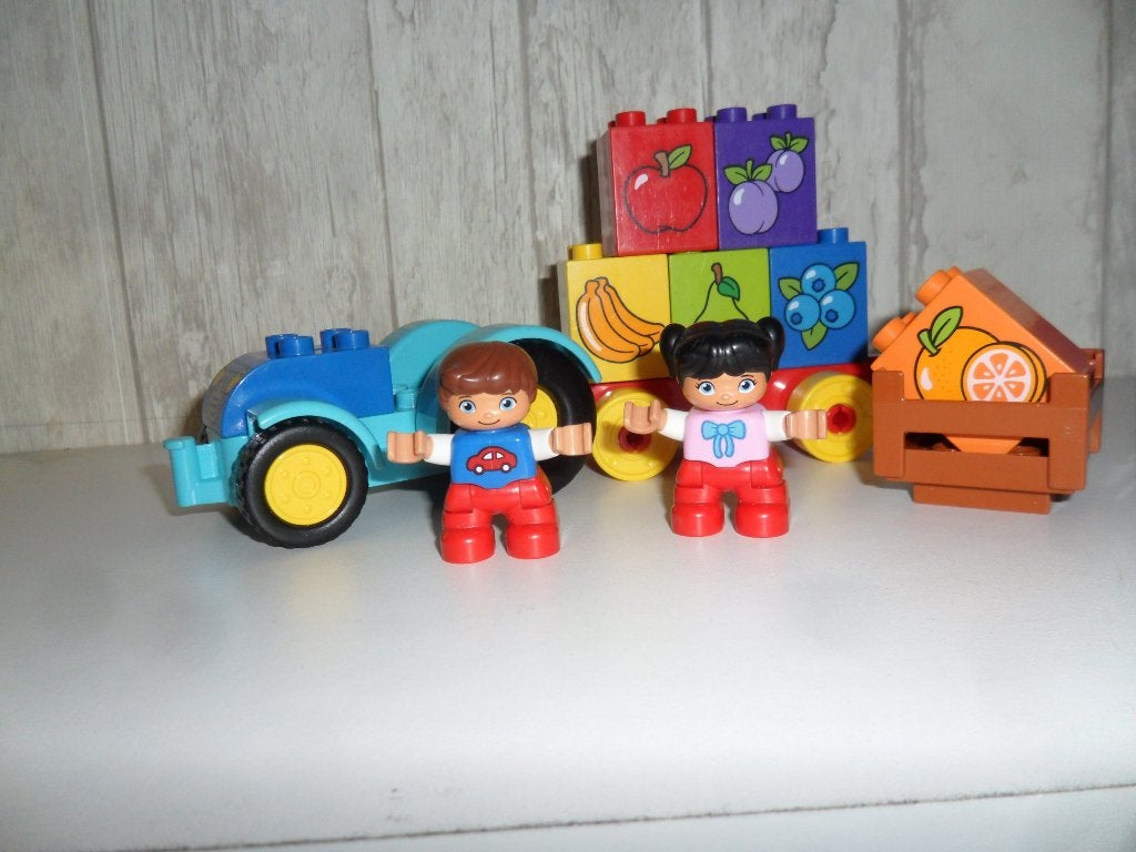 Mijn eerste tractor, Kinderen en Baby's, Speelgoed | Duplo en Lego, Ophalen of Verzenden, Zo goed als nieuw, Compleet, Duplo