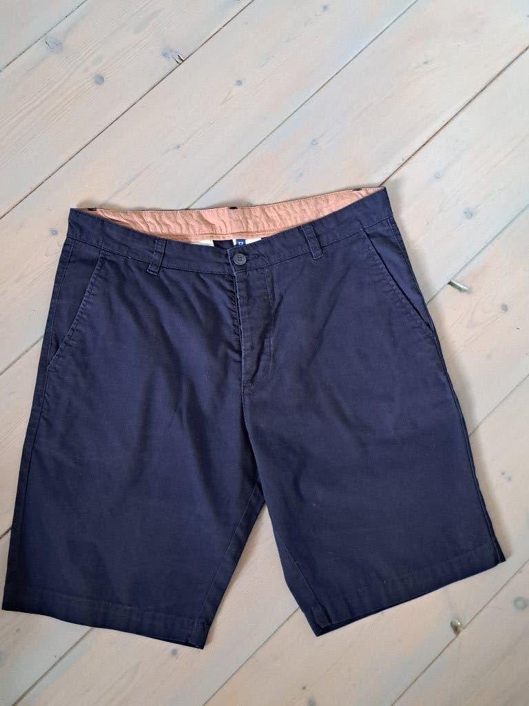 Donkerblauwe short, Kleding | Heren, Maat 52/54 (L), Blauw, Ophalen of Verzenden, Gedragen