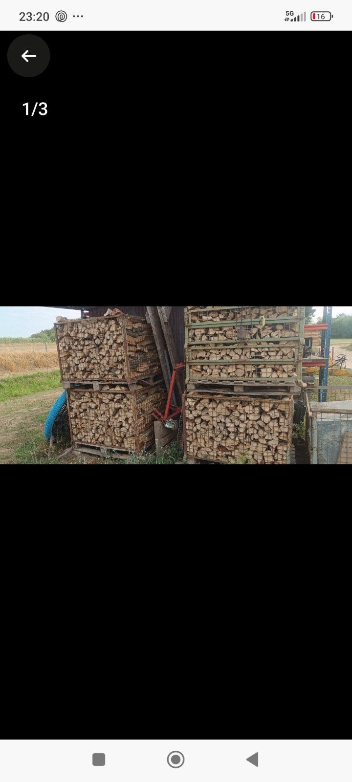 Droog Haardhout, Minder dan 3 m³, Ophalen
