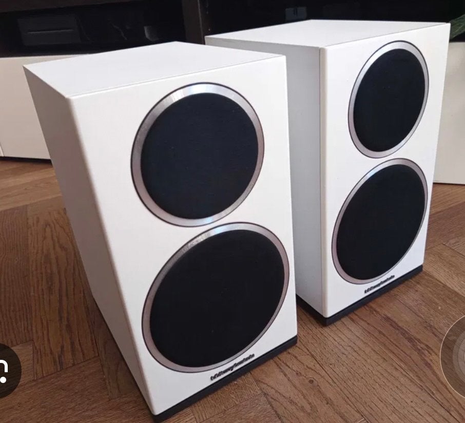 Wharfedale Diamond 220 Boekenplank Luidsprekers Wit, Ophalen, Zo goed als nieuw, Boekenplank luidspreker, Wharfedale