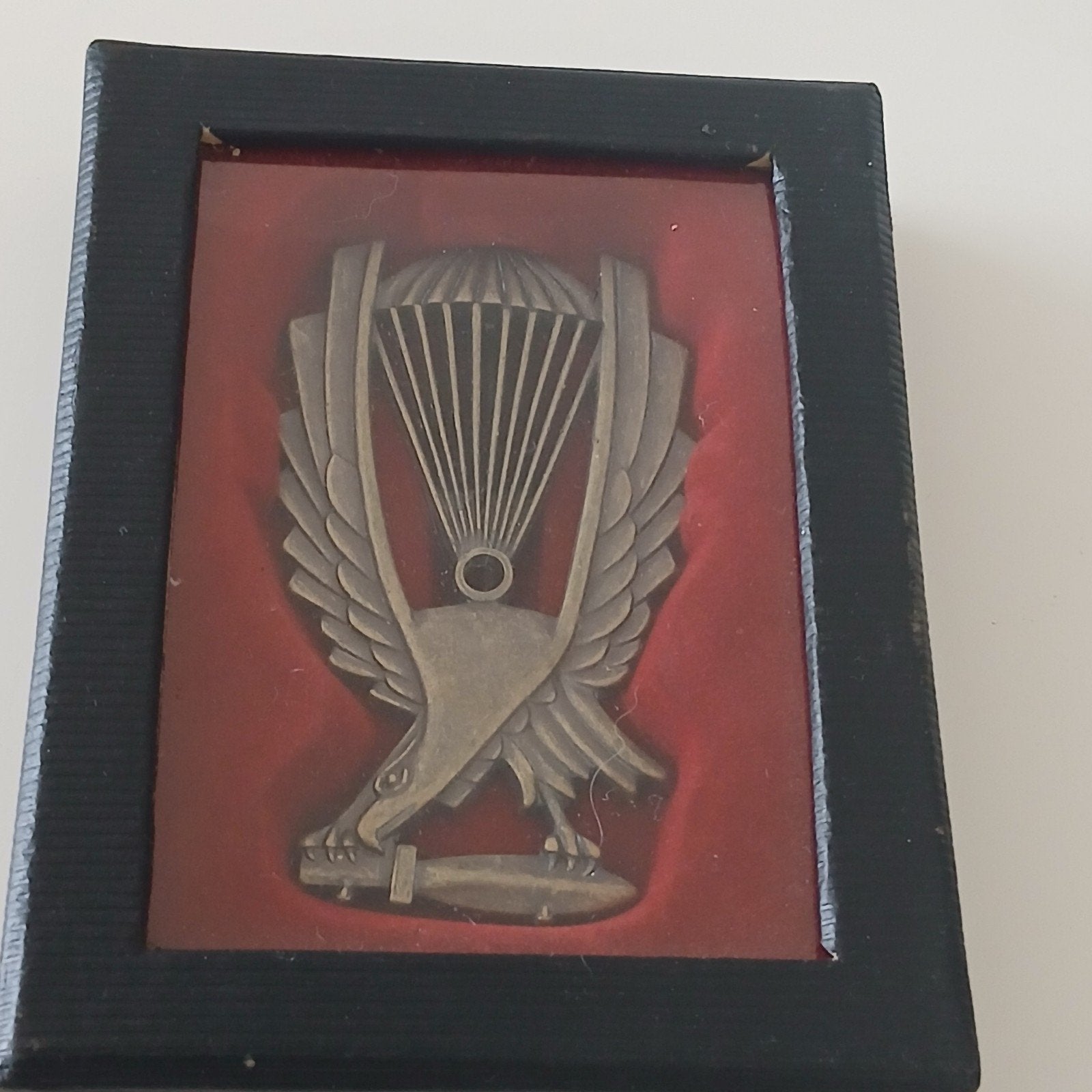 replica Parachutisten Embleem - Militair Verzamelobject, Ophalen, Landmacht, Overige gebieden, Embleem of Badge