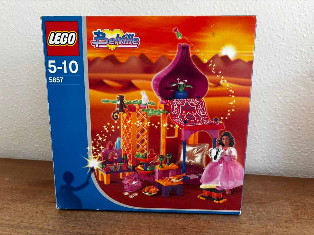 Lego Belville Safran's Amazing Bazaar 5857, Ophalen of Verzenden, Gebruikt, Complete set, Lego