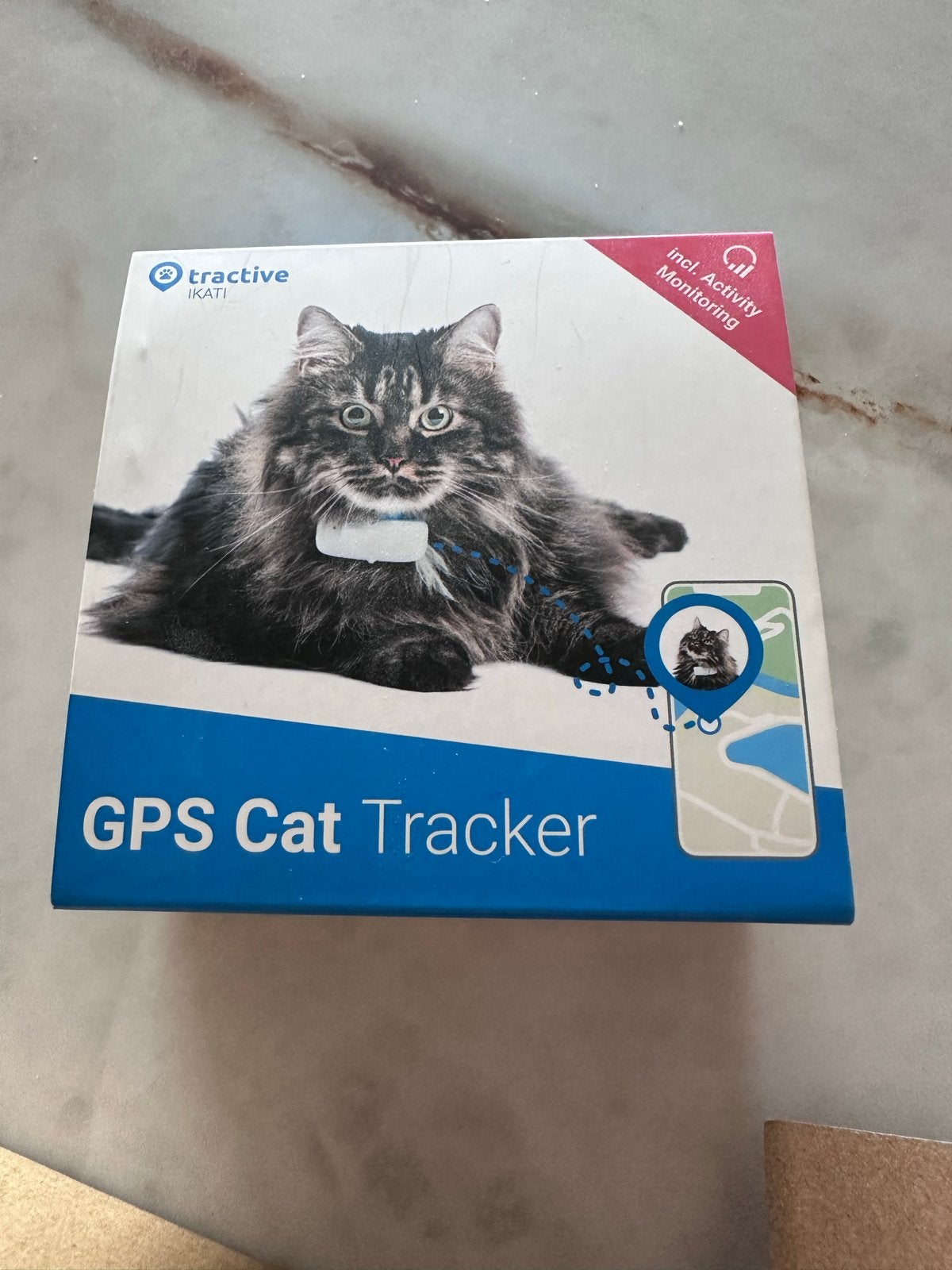 Tractive GPS tracker zonder abonnement, Ophalen of Verzenden, Gebruikt