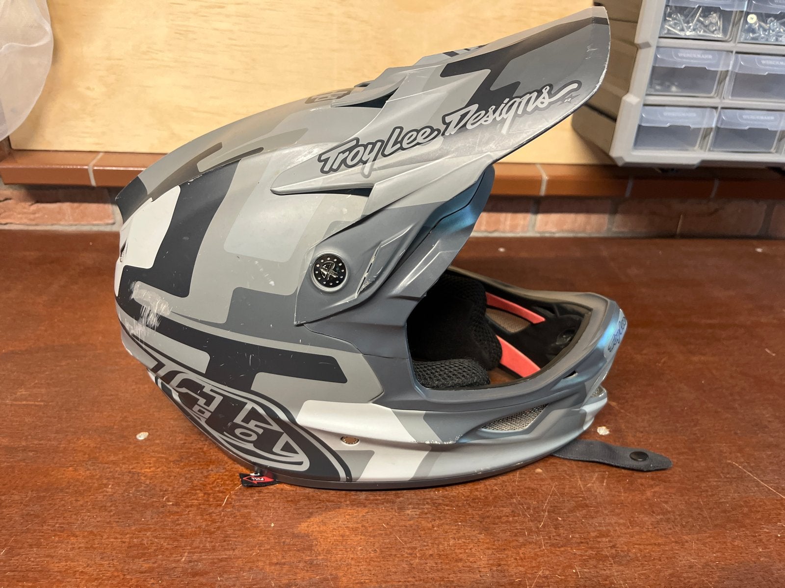 Troy Lee Designs D3 Downhill Fietshelm - Maat XS, Ophalen, Gebruikt, XS, Heer of Dame