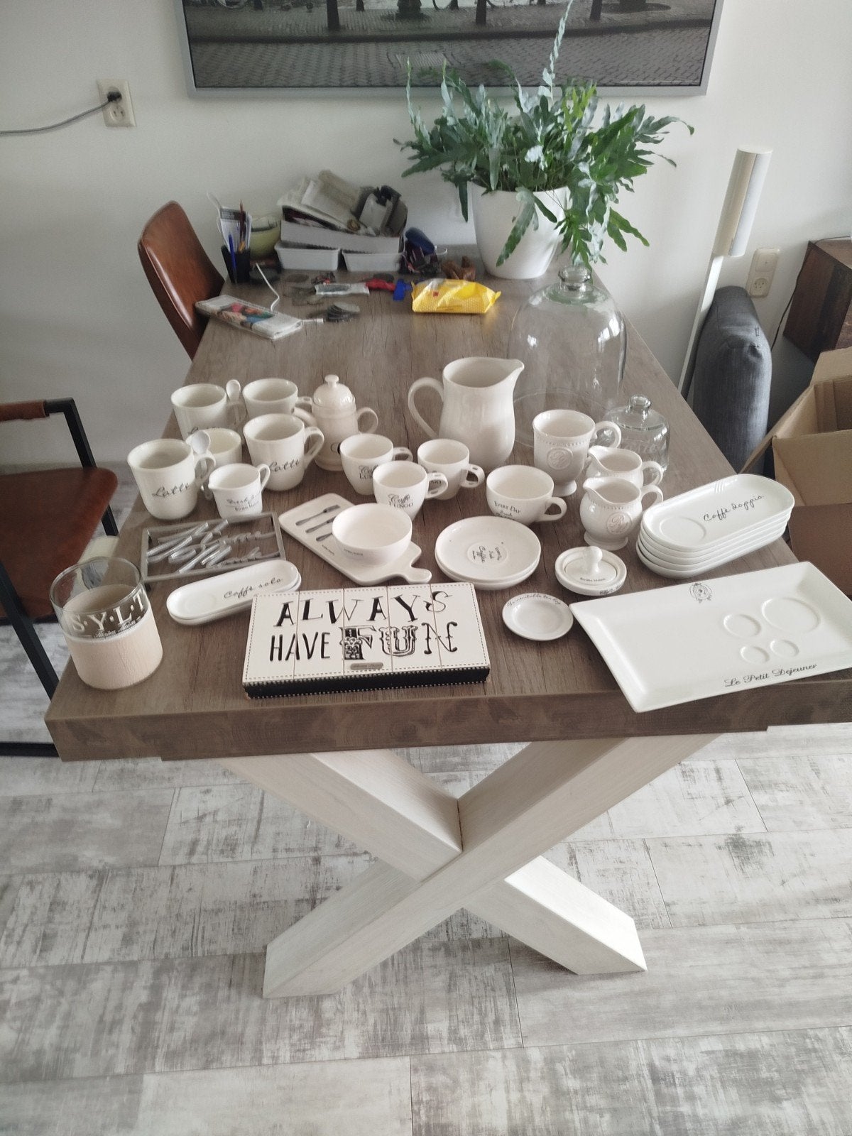 Grote partij Riviera maison, Ophalen of Verzenden, Zo goed als nieuw, Glas, Overige stijlen