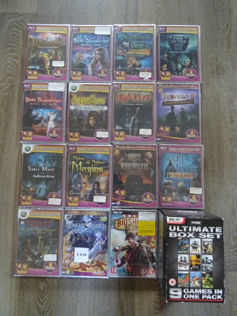 24 PC Games, CD ROM, Spelcomputers en Games, Games | Pc, Zo goed als nieuw, 1 speler, Vanaf 3 jaar, Ophalen of Verzenden