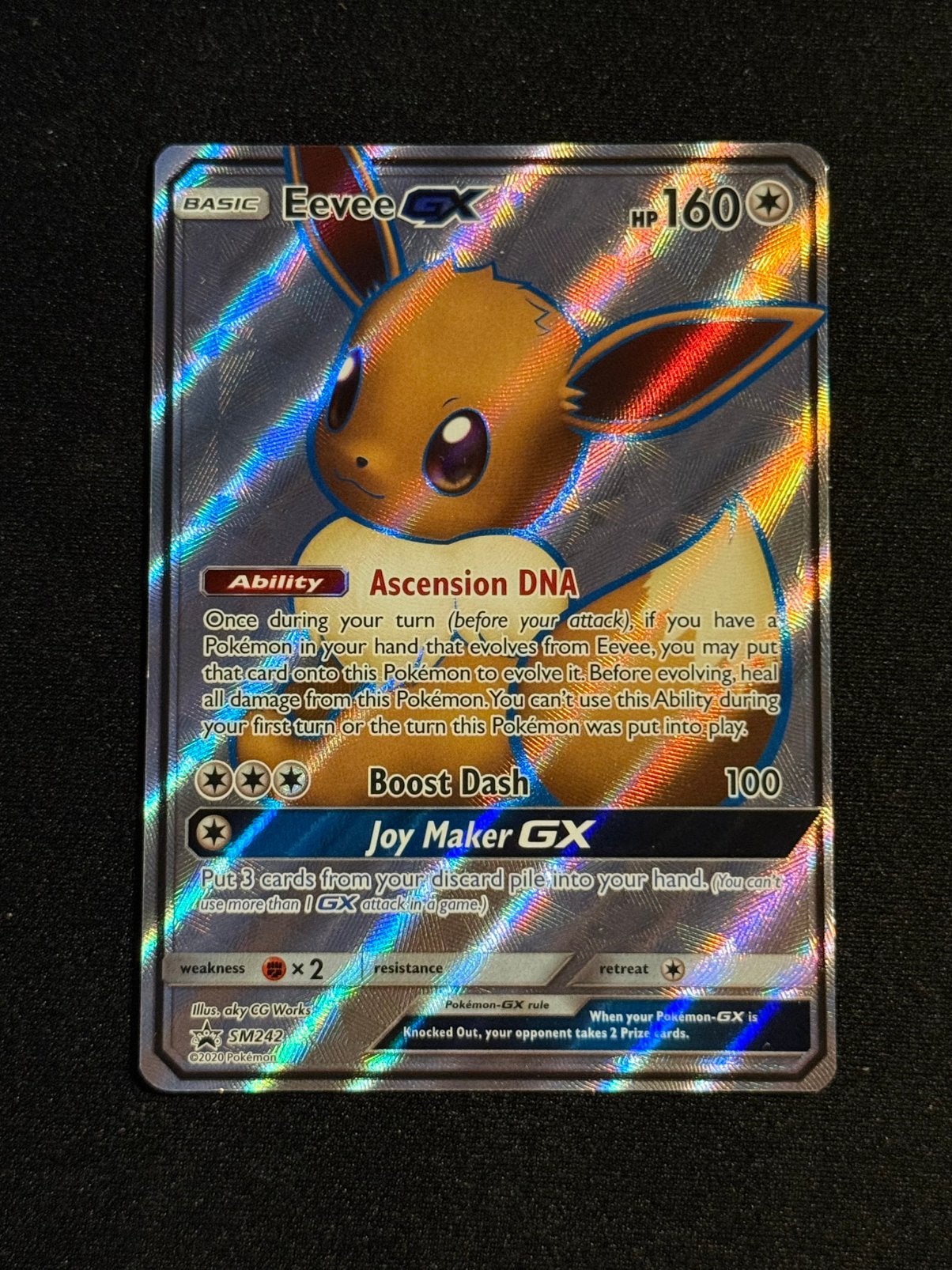 Eevee GX SM242, Ophalen of Verzenden, Losse kaart