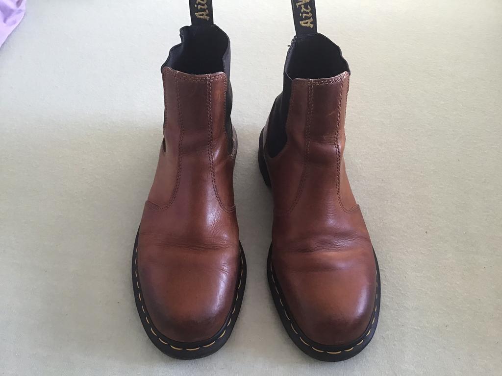 Dr Martens, Bruin, Boots, Ophalen of Verzenden, Gedragen