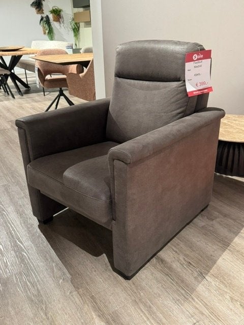Fauteuil Madrid Sanders Wonen, Ophalen, 100 tot 125 cm, Zo goed als nieuw, 75 tot 100 cm