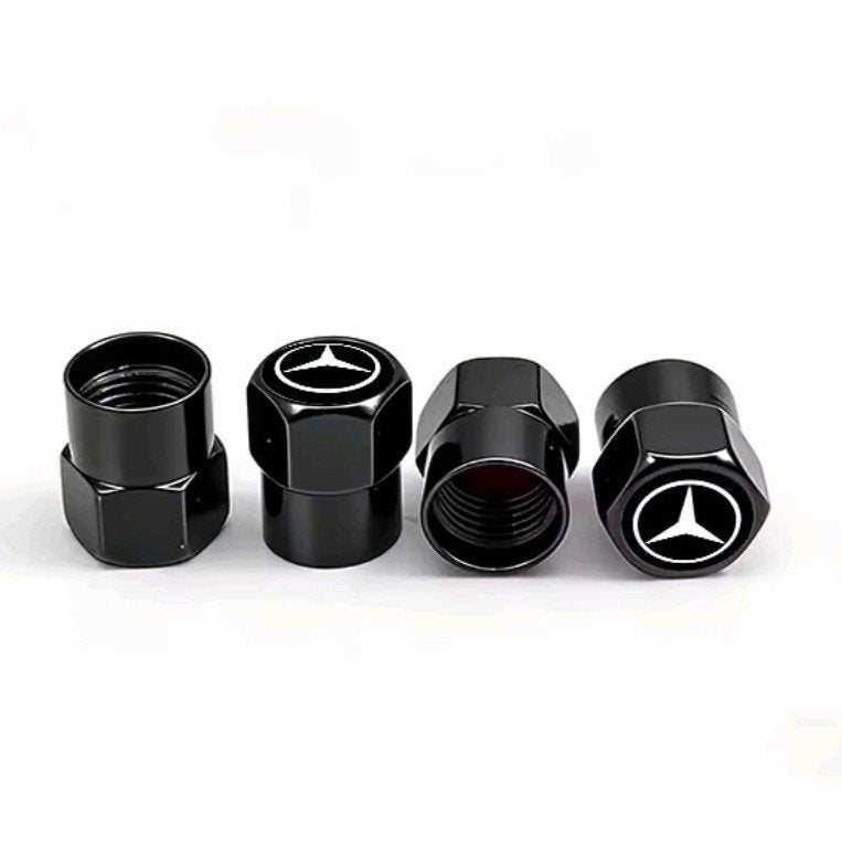 Mercedes Ventieldopjes set van 4, Ophalen of Verzenden