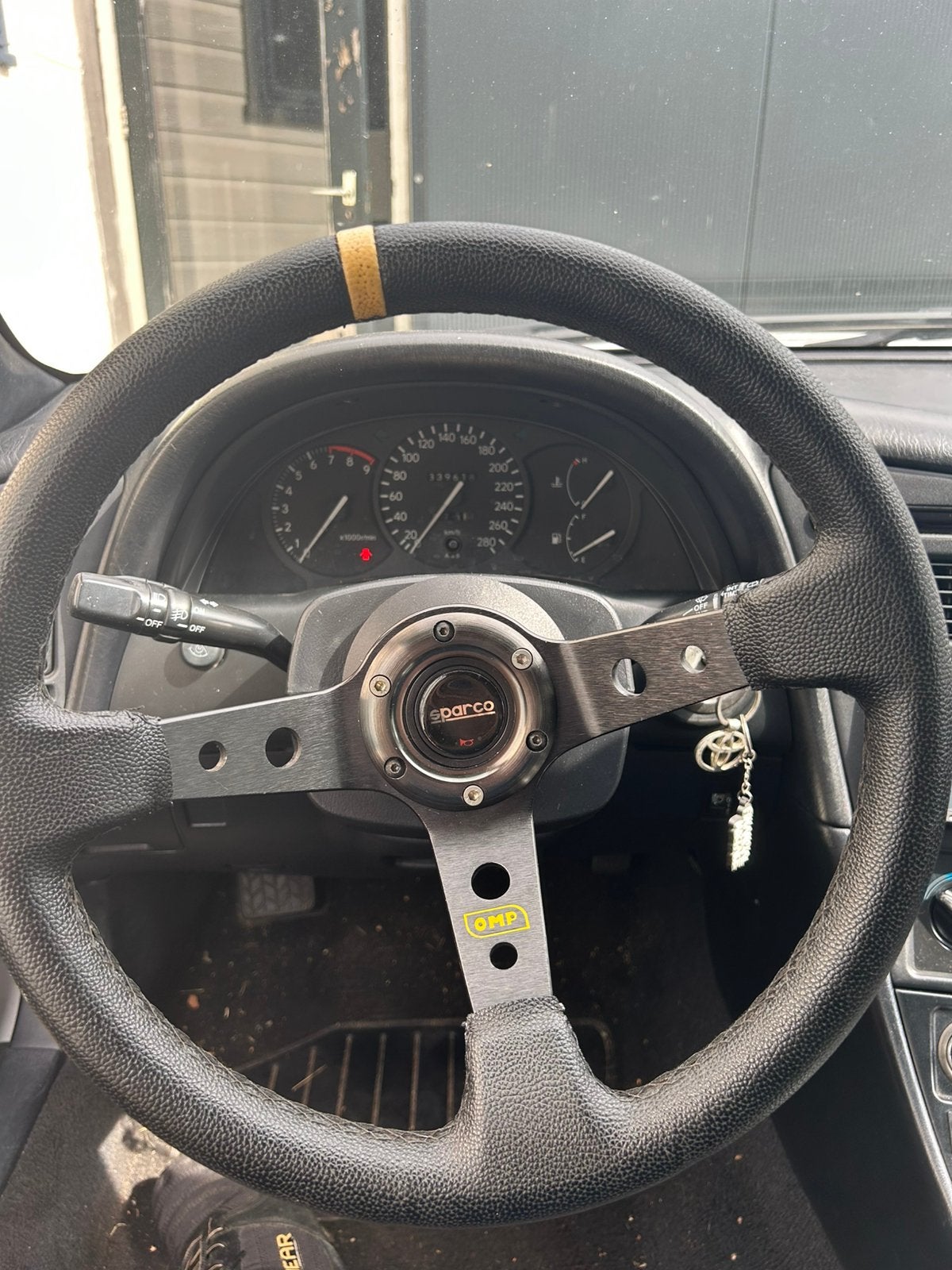 OMP Stuur met NRG quick release short hub (Toyota spline), Auto-onderdelen, Besturing, Ophalen of Verzenden, Nieuw, Toyota