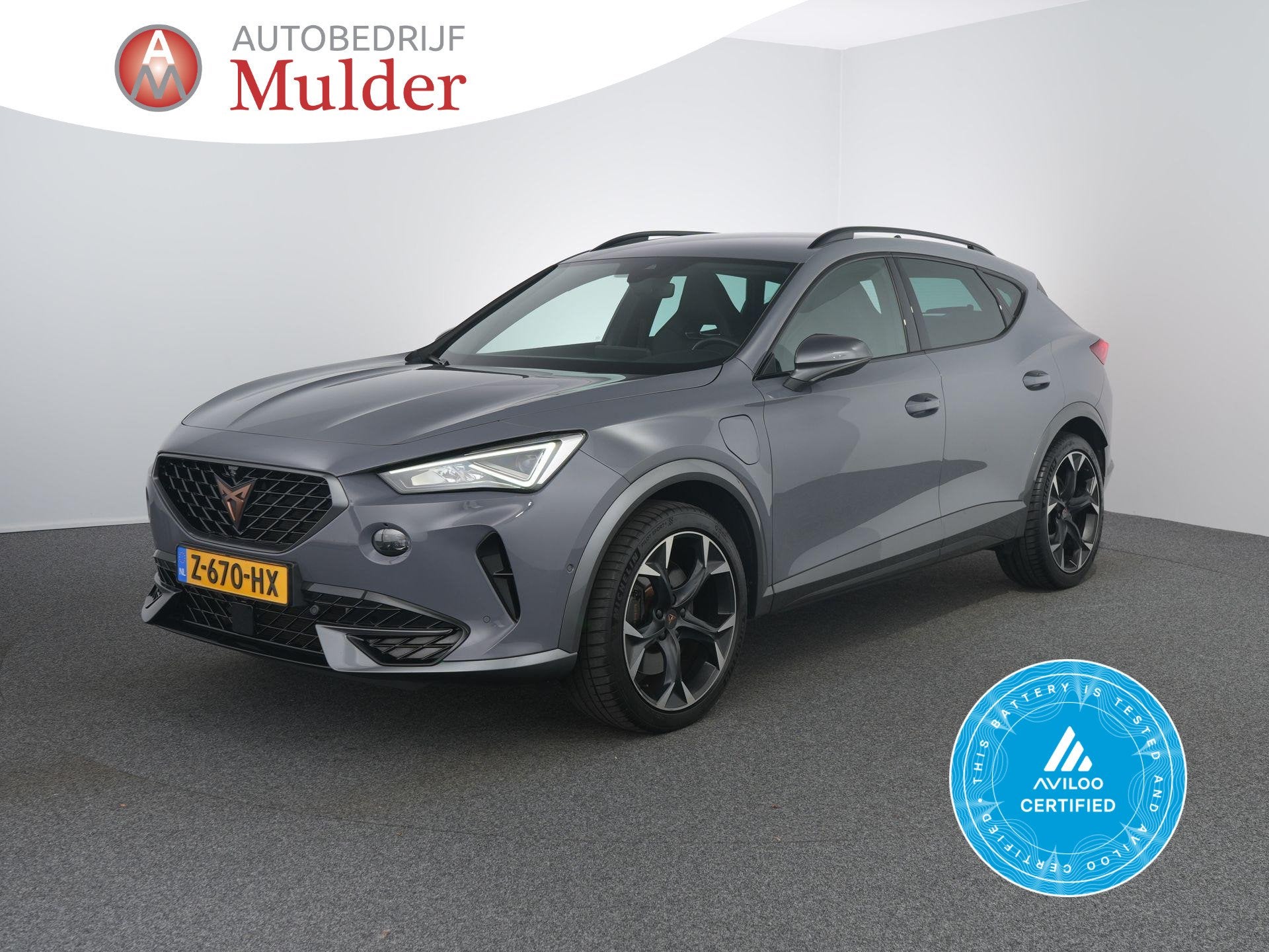 CUPRA Formentor 1.4 e-Hybrid VZ Performance | Zwenkhaak | 36, Auto's, Stof, Gebruikt, Euro 6, 4 cilinders