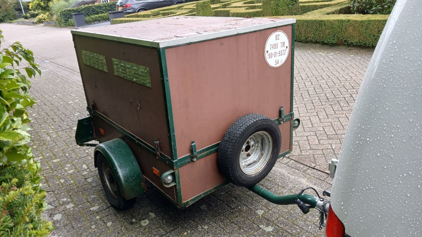 Hondenaanhanger - opknapper, Caravans en Kamperen, Ophalen, Zo goed als nieuw