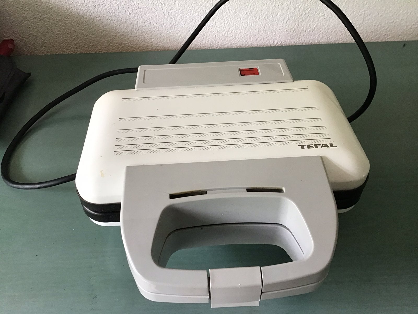 Tefal tosti apparaat, Ophalen, Gebruikt