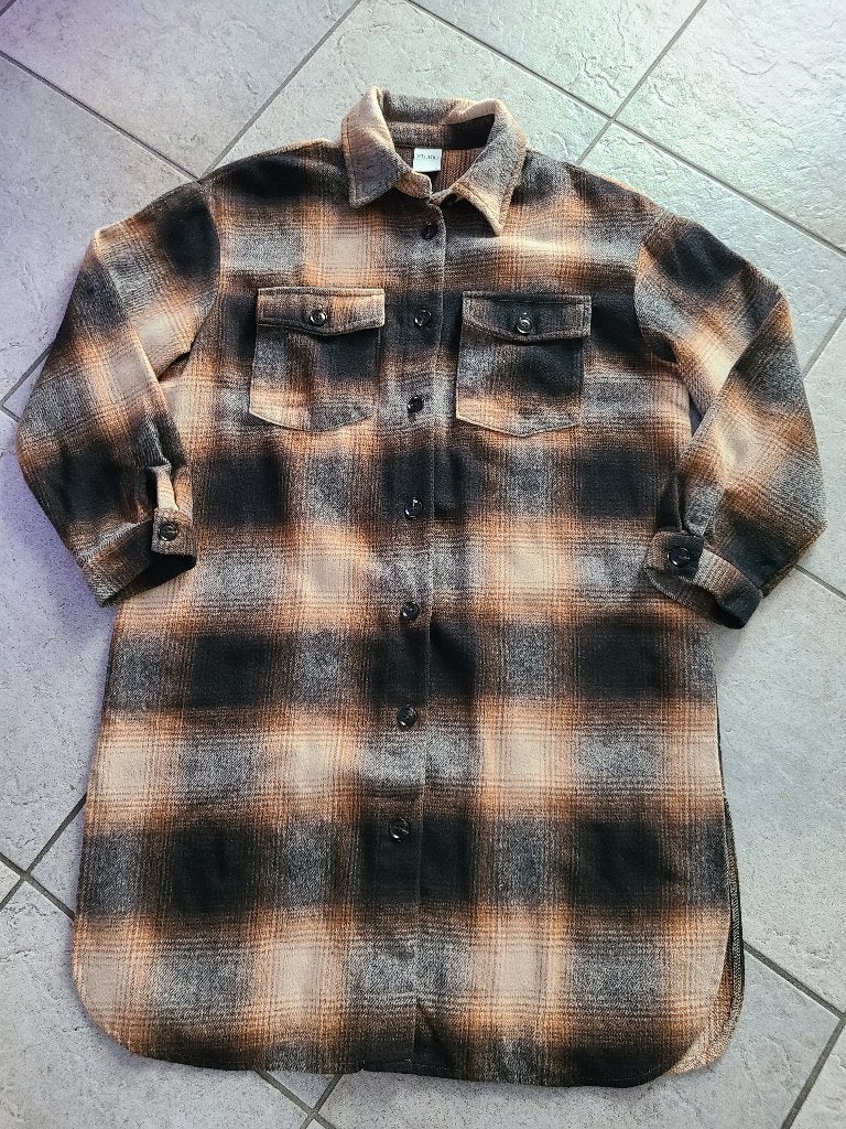 Lange bruine blouse, Studio, maat M, Ophalen of Verzenden, Nieuw, Maat 38/40 (M), Bruin
